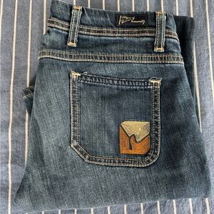 Vintage Citizens of Humanity thumbprint stretch bootcut jeans size 29